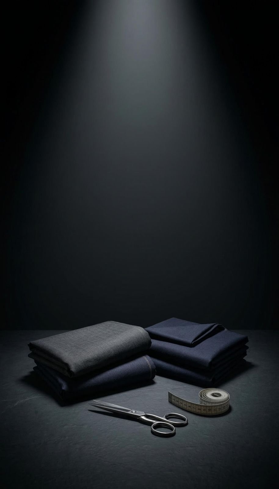 Maßgefertigter dreiteiliger Anzug